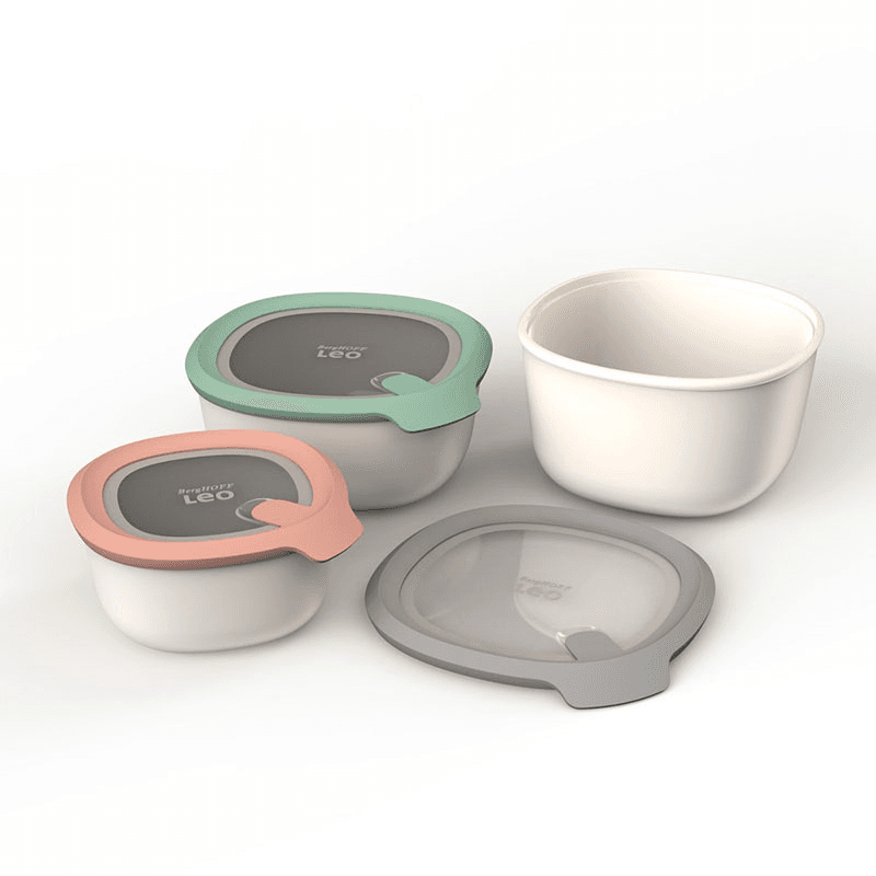 Leo Balance Set of 3 Multi Bowls, Multi
