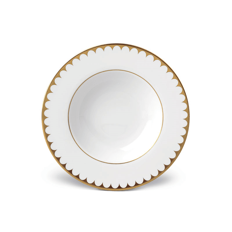 Aegean Filet Soup Plate, D22cm, Gold