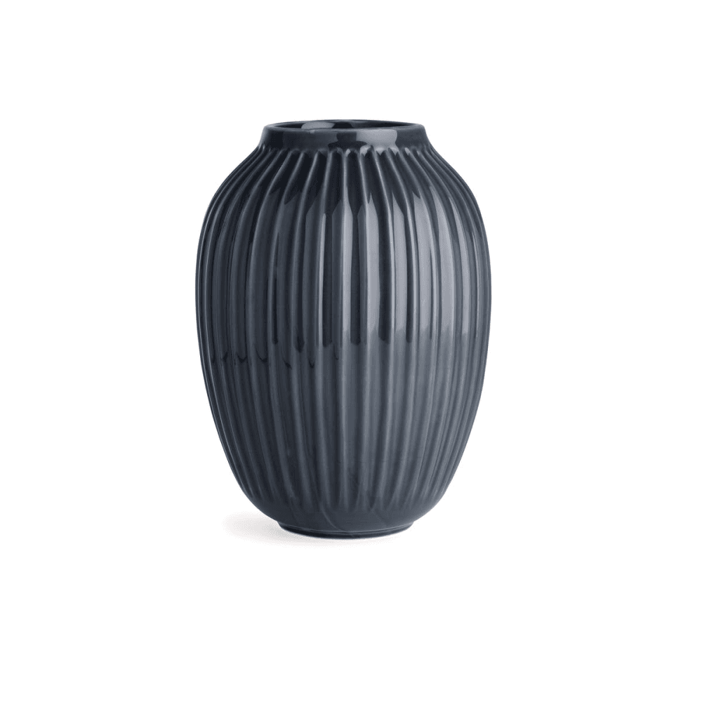 Hammershøi Vase, 25 x 19cm, Anthracite