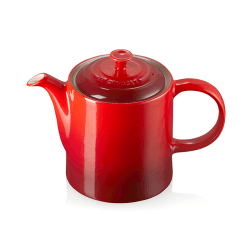 Image showing the Stoneware Grand teapot, 1.3 litre, Cerise product.