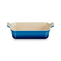 Image showing the Stoneware Heritage Rectangular Dish, 26cm, Azure product.