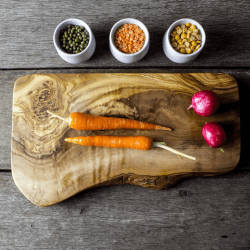 Image showing the Wooden Serving Board - 30cm product.