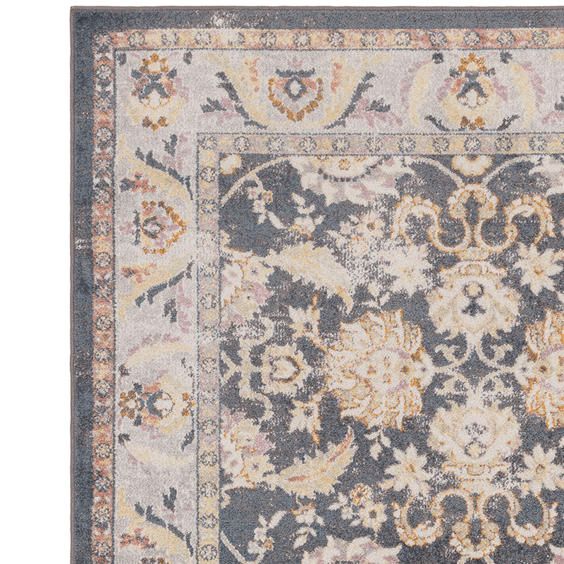Flores farah classic persian border rug, 200 x 290cm, Multi