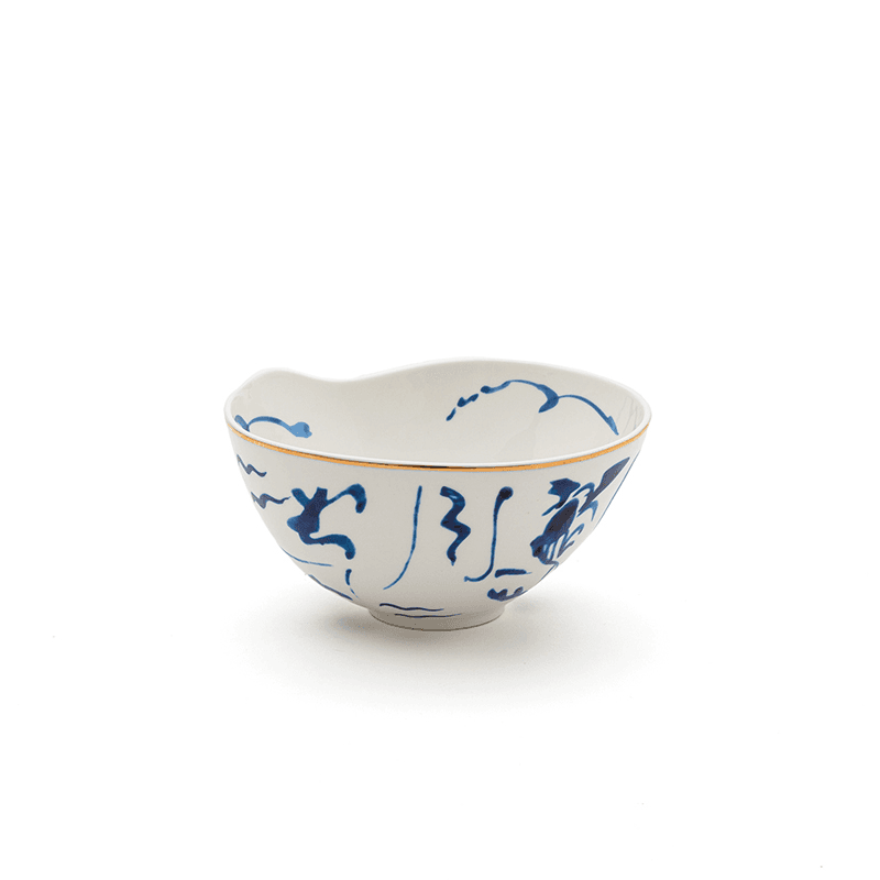 Diesel Living Classic on Acid Salad Bowl, D18cm, Koi