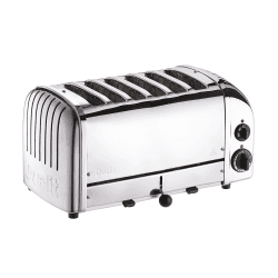 Image showing the Classic Vario 6 slot toaster, Polished Stainless Steel product.