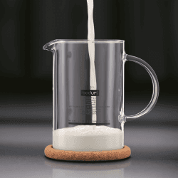 Image showing the Latteo Milk frother, 25cl, Black product.