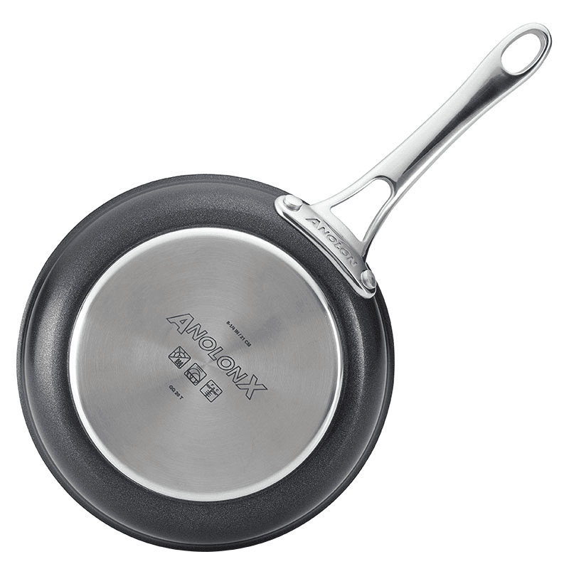 Anolon X Twin Pack Skillet, 21cm & 25cm, Black