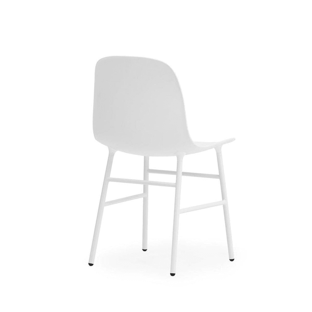 Form Dining chair, L48 x H80 x D52cm, White