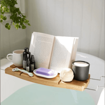 Image showing the Aquala Bathtub caddy, 71 x 22 x 4cm, Peru product.
