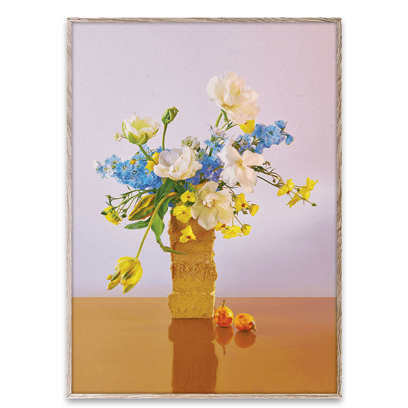 BLOOM 04 Art Print, 50 x 70cm, Violet