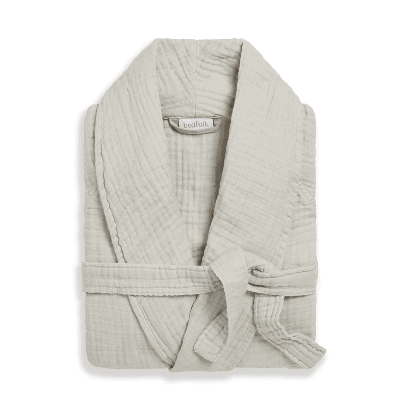 The Dream Cotton Robe, Extra Large, Clay