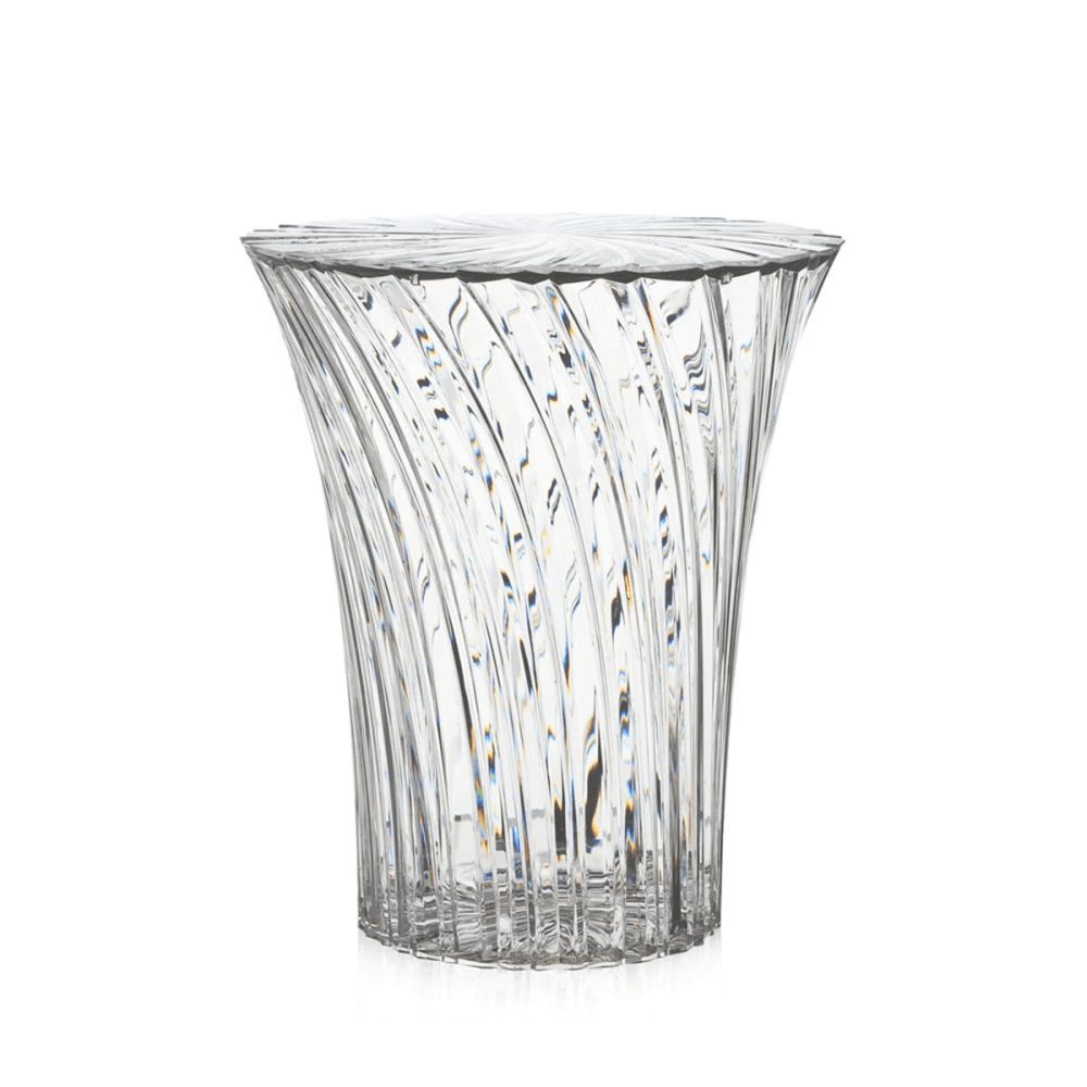 Sparkle, Stool, Crystal, Clear