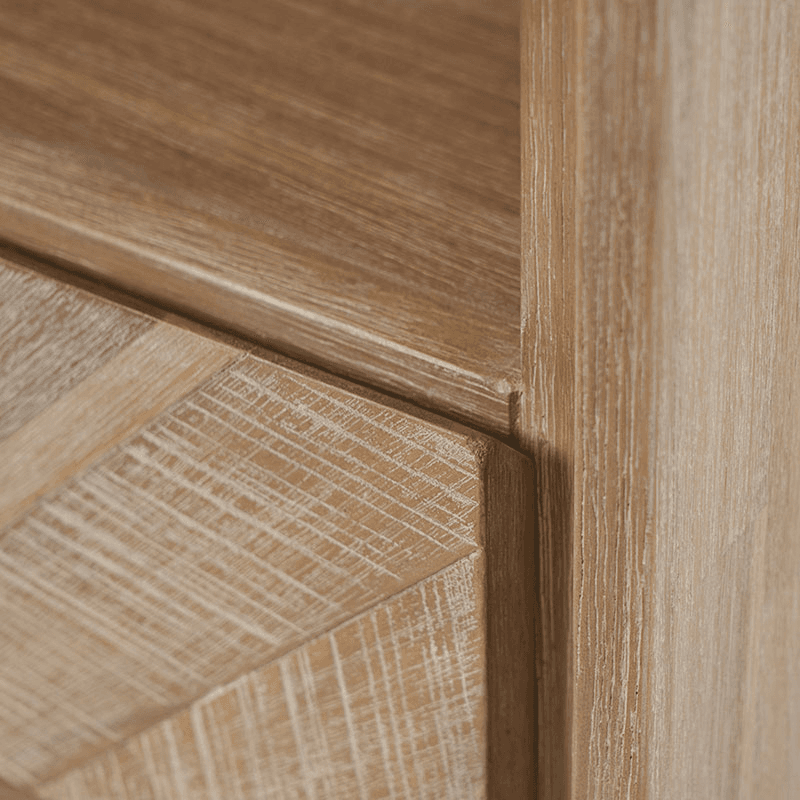 Marca Bedside Table, Acacia Wood