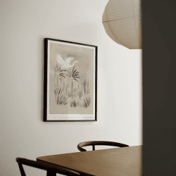 Image showing the Take Flight Recycled Paper Print, A3, Grey product.