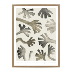 Image showing the Don't Touch Recycled Paper Print, A3, Beige product.