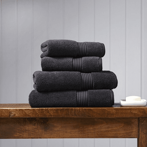 Pair of bath towels, 75 x 137cm, Christy Home, Supreme Hygro