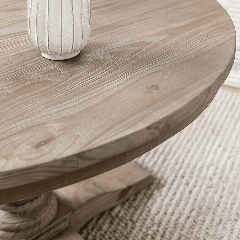 Topsham Round Dining Table, D120cm, Natural