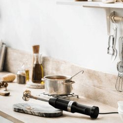 Image showing the Corded Hand Blender with Accessories, Onyx Black product.