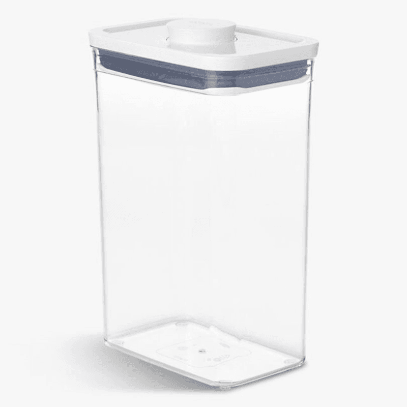 Good Grips Pop Rectangle Medium Storage Conatiner, 2.6L, Clear