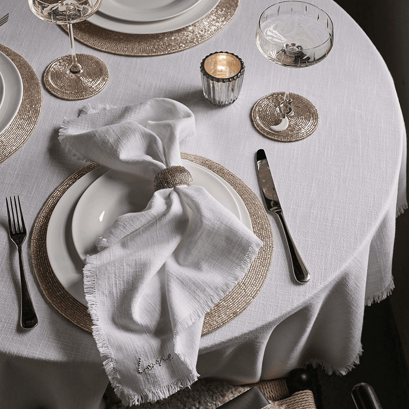 Camber Soft Wash Tablecloth, 230 x 140cm, Natural