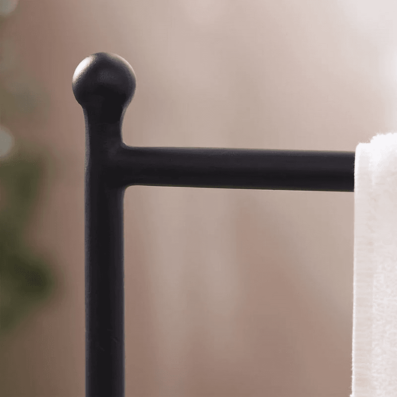 Marham Towel Rail, Black