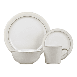 Image showing the Natural Canvas 16 piece tableware set product.