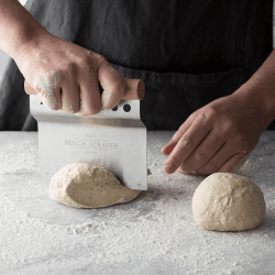 Image showing the Innovative Kitchen 4 in 1 bench scraper, W14 x L15cm product.