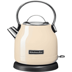 Image showing the Traditional Dome kettle, 1.25 litre, Almond Cream product.