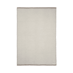 Image showing the Raindrops Plaid Throw, H180cm x W130cm, Ivory product.