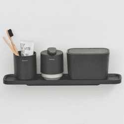 Image showing the MindSet Bathroom Shelf, Mineral Infinite Grey product.