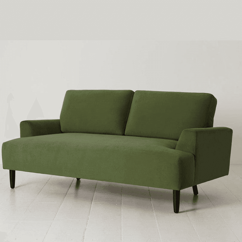 Model 05 2 Seater Velvet Sofa, Vine