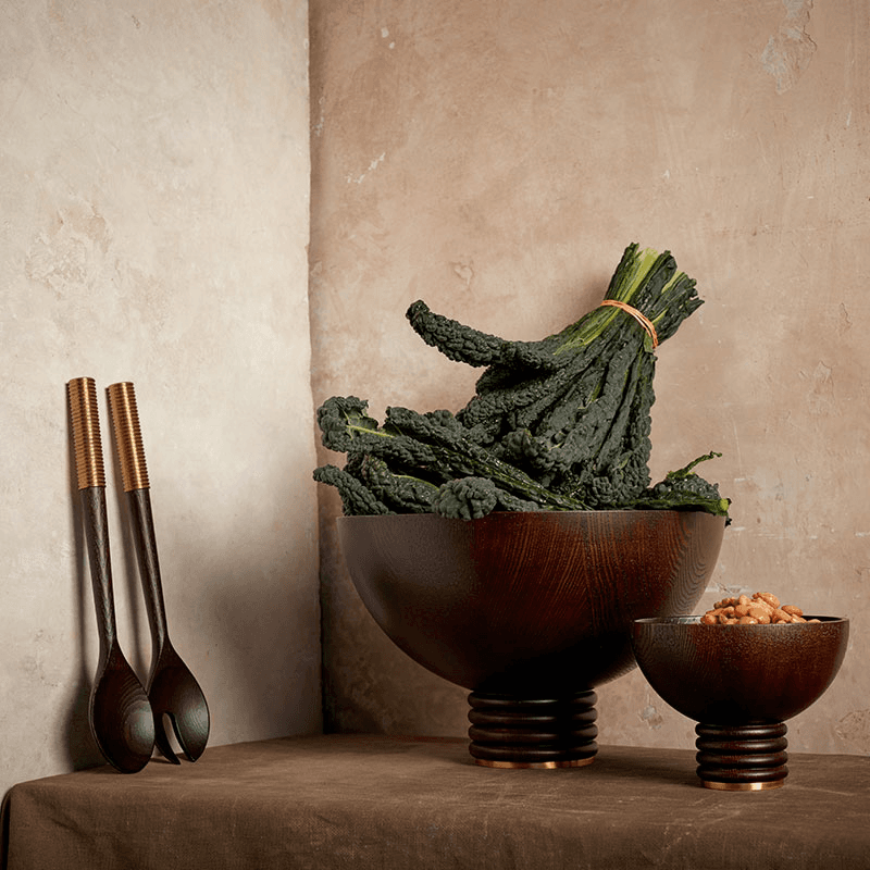 Alhambra Bowl, D15cm, Smoked Ash