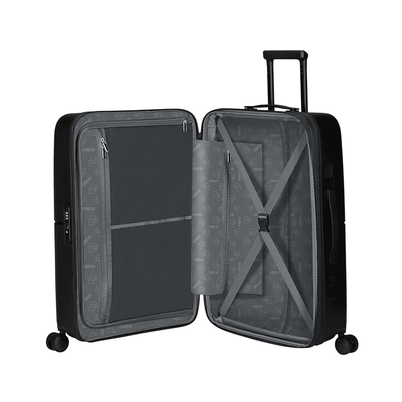 Dashpop Suitcase, H67 x L45 x W29/33cm, True Black
