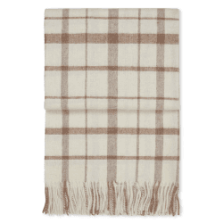Image showing the Tweed Throw, H130 x W190cm, Mocca product.