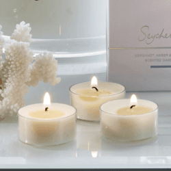 Image showing the Seychelles Set of 12 tea lights product.