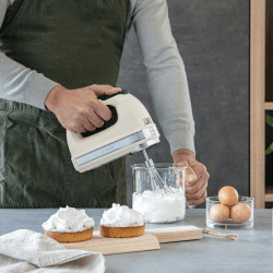 Image showing the Hand mixer, 9-speed, Almond Cream product.