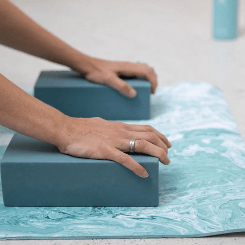 Evolve Yoga Mat, Aqua