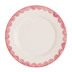 Image showing the Scallop Set of 2 Side Plates, D20cm, Pink product.