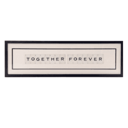 Image showing the TOGETHER FOREVER 'Together Forever' Word Frame product.