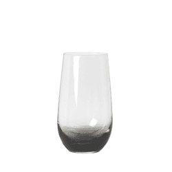 Image showing the Mouth Blown Tall Tumbler, 550ml, Smoke product.