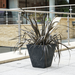Image showing the Ella Pot, D30cm, Black product.