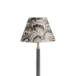 Image showing the Empire Shade, 20cm, grey and black Piave hand made marble paper product.