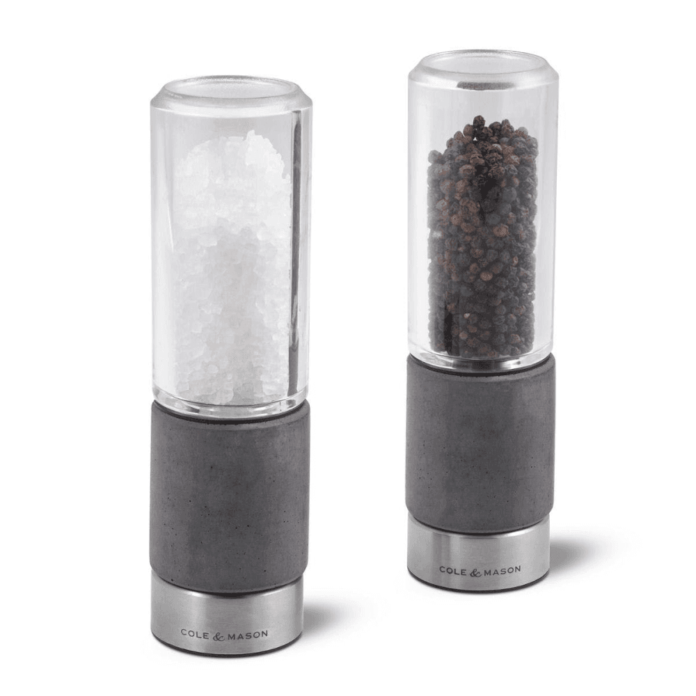 Regent Concrete and Acrylic Salt & Pepper Gift Set