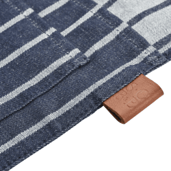 Image showing the Striped Waist Apron, Blue product.