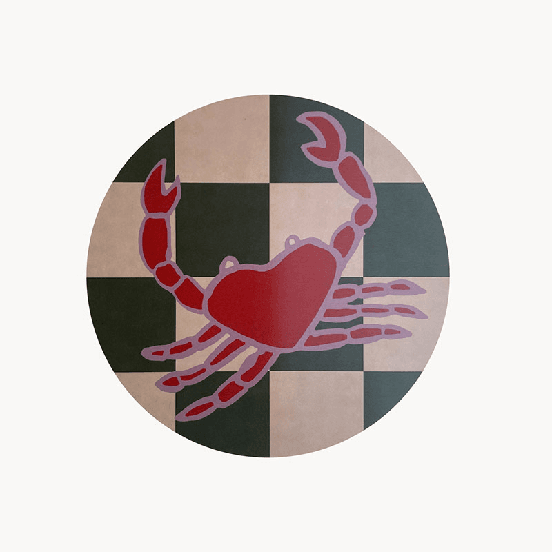 Crab Placemat, D28cm