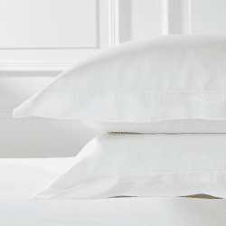 Image showing the Cavendish Double duvet cover, W200 x L200cm, White product.