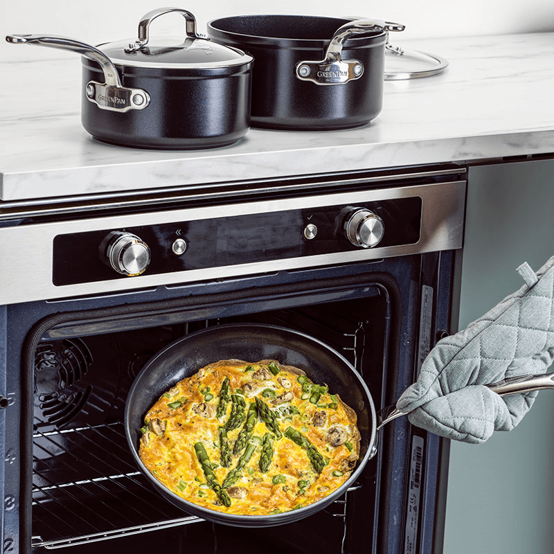 Barcelona Pro Non-Stick  Pancake Pan, 24, Black