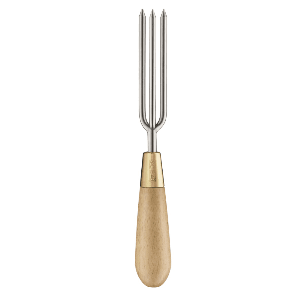 Hand Weeder, Silver/Brown