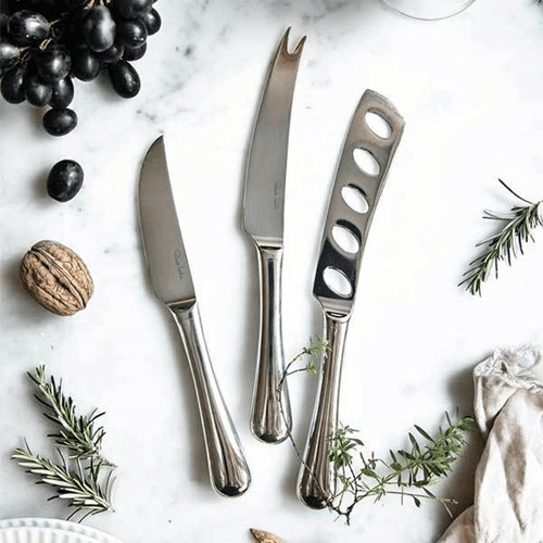 Cheese knife set, 3 piece, Stainless Steel