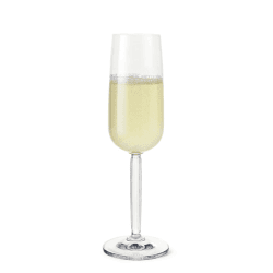 Image showing the Hammershoi Set of 2 Champagne Glasses, 240ml, Clear product.